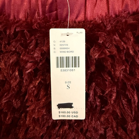 NWT Anthropologie Sunday in Brooklyn Chantal Ostrich Red Feather Long Skirt, S - Picture 5 of 9